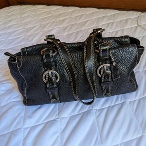 Coach leather bag